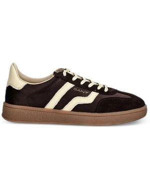 GANT Stripe-Detail Sneakers - Brown