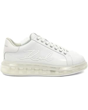 KARL LAGERFELD Kapri Kushion Signia Shine Trainers - White