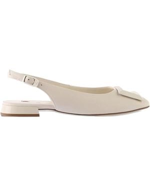 Högl Jacky Slingback Court Shoes - Natural