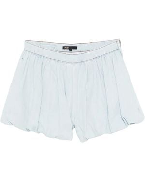 Maje Pantalones Cortos Con Pinzas - Blanco