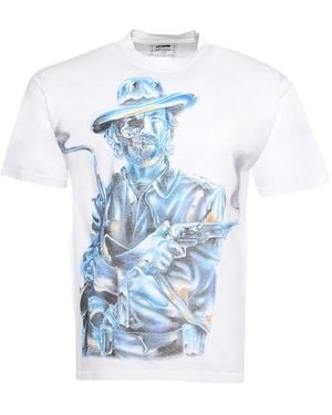 Warren Lotas Outlaw T-Shirt - Blue
