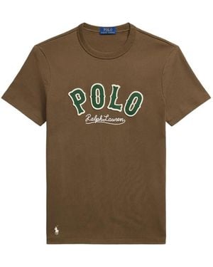 Polo Ralph Lauren Logo-Detail Crew Neck T-Shirt - Green