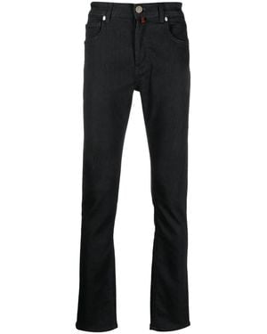 Billionaire Mid-Rise Straight-Leg Jeans - Blue