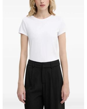 ARMANI EXCHANGE T-Shirt Met Logo En Korte Mouwen - Wit