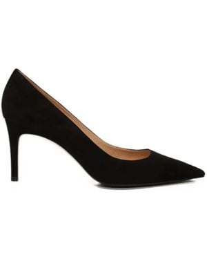 Stuart Weitzman Stuart Power Pointed-Toe Pumps - Black