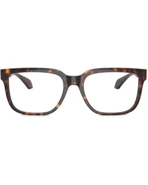 Versace Gafas Con Montura Cuadrada - Marrón