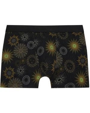 Aubade Helios Sun-Print Boxers - Black