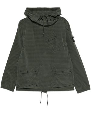 Weekend Offender Giacca Con Cappuccio - Verde