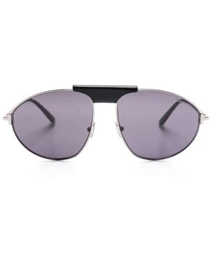 Tom Ford Pilot-Frame Sunglasses - Grey