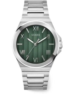 Guess Vinyl 44Mm Watch - Gray