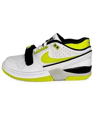 Nike Air Alpha Force 88 Touch-Strap Sneakers - White