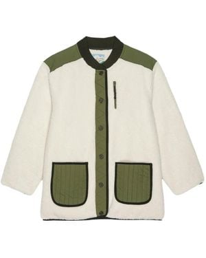 The Great Quilted-Detail Jacket - Natural
