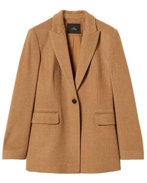 Twinset Sakko Mit Zickzackmuster - Braun