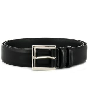 Orciani Classic Buckle Belt - Black