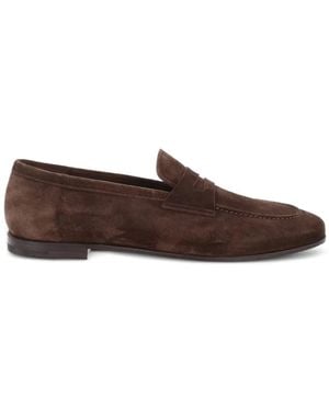 Premiata Suede Penny Loafers - Brown