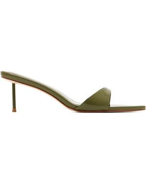 Femme LA Sandalias Marseille Con Puntera Abierta - Metálico