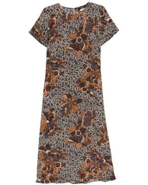 Weekend by Maxmara Floral Dress - Brown