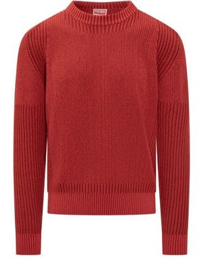 KENZO Boke Flower 2.0 リブニット セーター - レッド