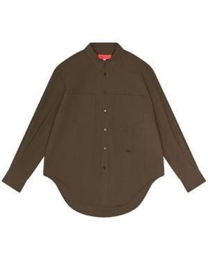 Eckhaus Latta Camisa Con Botones - Marrón
