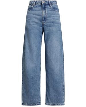 Ralph Lauren High-Waisted Wide-Leg Jeans - Blue