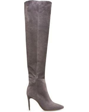 Ginissima 95Mm Milana Thigh-High Boots - Brown