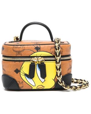 MCM X Looney Tunes X-mini Tote Bag - Metallic