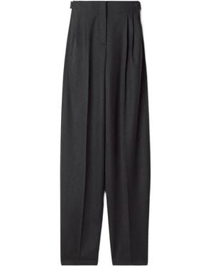 Lanvin Buckled Tailored Pants - Black