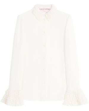 Valentino Garavani Georgette Blouse - White