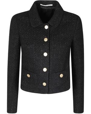 Tagliatore Idelle Tweed Jacket - Black