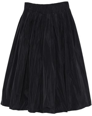 Susanne Bommer Taffeta Skirt - Nero