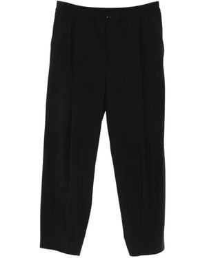Giorgio Armani Wool Trousers - Black