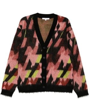 Maison Kitsuné Graphic Cardigan - Black
