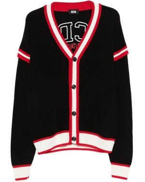 Gcds Magila Wool Cardigan - Black