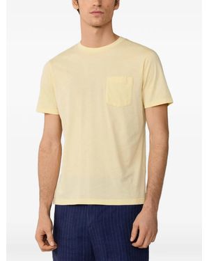 Hackett Garment-Dyed Pocket T-Shirt - Natural