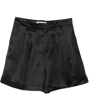 Briglia 1949 Pantalones Cortos Con Pinzas - Negro