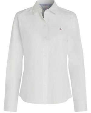 Tommy Hilfiger Buttoned Shirt - White