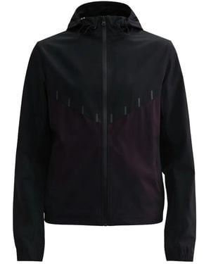 Nike Aeroswift Aerogami Panelled Hooded Jacket - Black