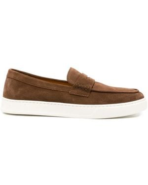 Doucal's Penny Loafers - Brown