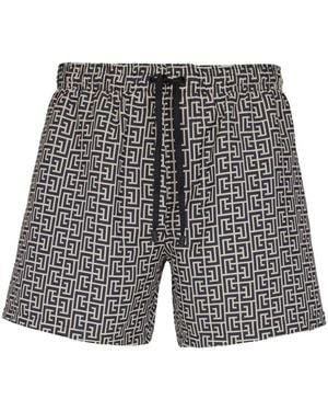 Balmain Swimsuit - Grey