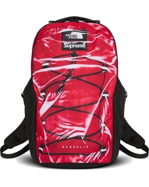 Supreme X The North Face Borealis トロンプルイユ バックパック - レッド