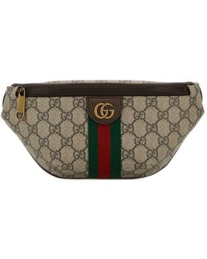 Gucci Riñonera Ophidia Pequeña - Gris