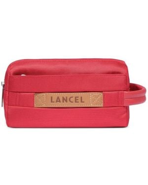 Lancel Neo Partance Wash Bag - Red