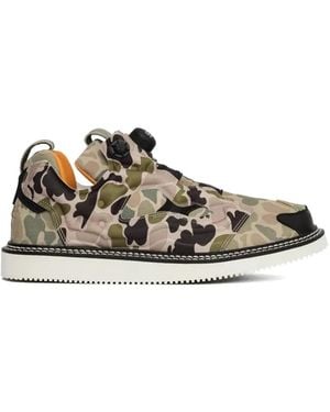 Reebok Camouflage Fury Boot Sneakers - White