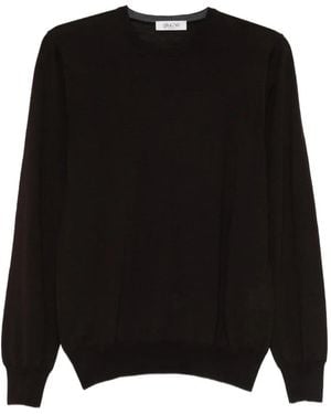 GIUUNO Camiseta con cuello redondo - Negro