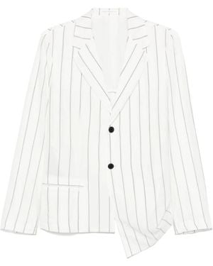 Y's Yohji Yamamoto Cotton Blazer - White