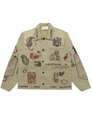 Samuel Zelig Duffle Chore Jacket - Green