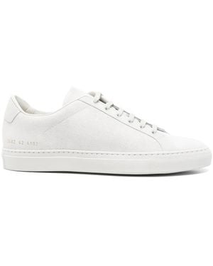 Common Projects Light Suede Sneakers - White