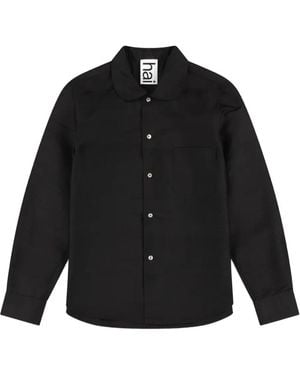 Hai Camisa Elia Con Cuello Peter Pan - Negro