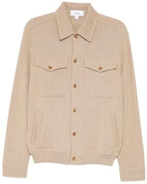 Lardini Cotton Shirt Jacket - Natural