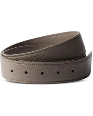 Prada Leather Belt Strap - Brown